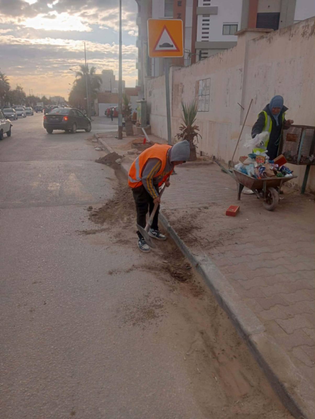 متابعة تدخلات النظافة ليوم 16 فيفري 2026