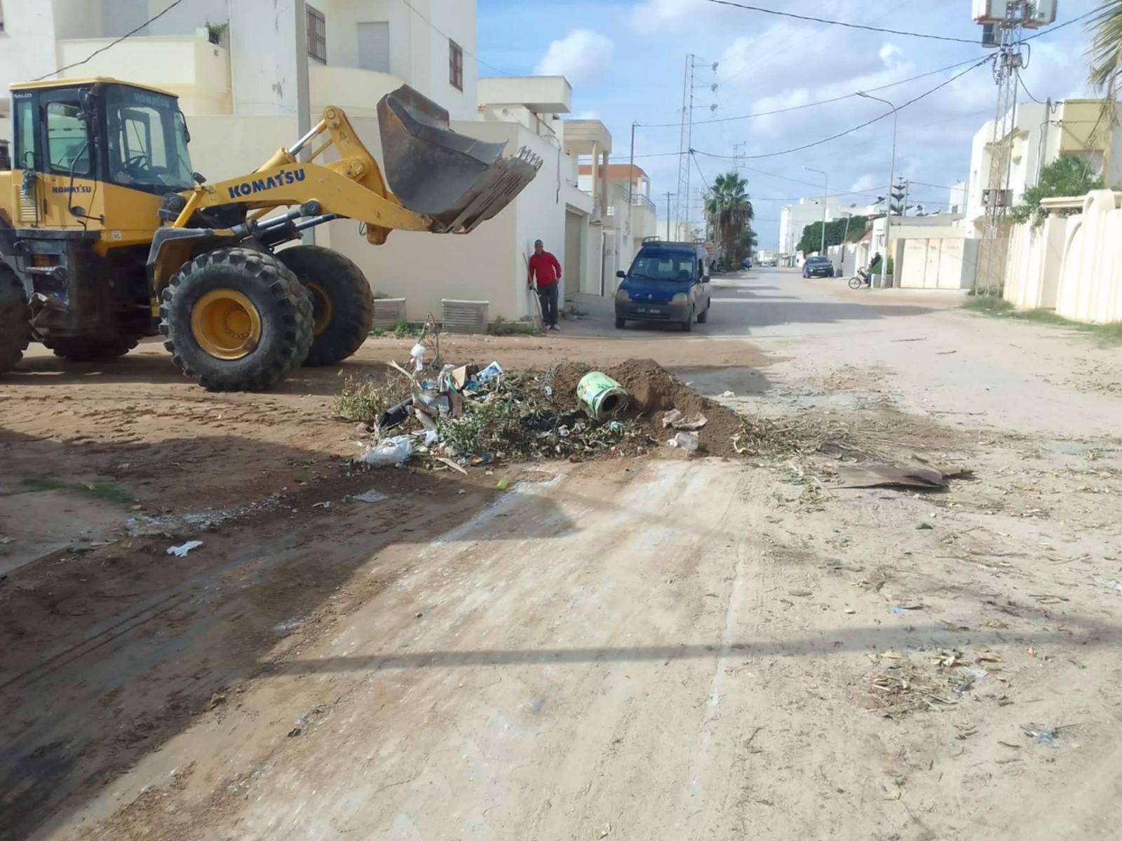 متابعة تدخلات النظافة ليوم 13 مارس 2026